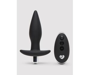 Lovehoney Booty Shaker 10 Function Remote Control Vibrating Butt Plug - Black Black