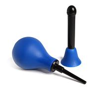 Lovehoney Deluxe Blue Anal Douche Kit - Soft Plastic - 2 Piece Kit - 200ml