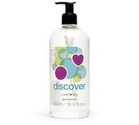 Lovehoney Discover Water Based Lube, Extra Thick Gel Lube, 500ml | Clear Natural Feeling Gel in a Travel Friendly Bottle