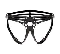 Lovehoney Dominix Deluxe Strap on Pegging Harness for Couples, Black