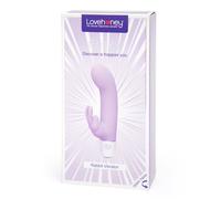 Lovehoney Frisky 10 Function Silicone Rabbit Vibrator - Purple Purple