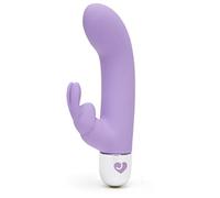 Lovehoney Frisky Rabbit Vibrator for G-Spot & Clit Stimulation, Purple