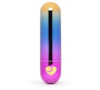 Lovehoney Glow Up Bullet Vibrator for Women | Discreet Mini Vibrator Bullet Adult Sex Toy | 10 Powerful Vibration Modes | Rechargeable Clit Stimulator | Couples Sex Toys Massage Tool | Rainbow