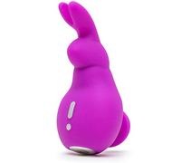 Happy Rabbit Mini Ears Rechargeable Clitoral Vibrator - Purple Purple