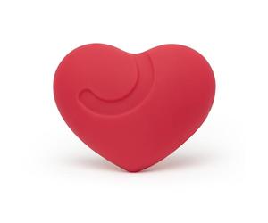 Lovehoney Heart Throb Vibrator for Woman | Silicone Personal Massager with 10 Powerful Vibrating Massager Modes | Couples Sex Toys Bullet Vibrator | Waterproof Small Gifts for Women