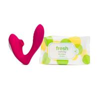 Lovehoney Indulge Clitoral Sucking Toy - Toy & Body Wipes 25 Pack