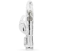 Lovehoney Jessica Xtra Rabbit Vibrator Gspot & Clitoral Stimulation, Clear