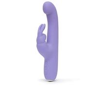 Lovehoney Luxury 15 Function Rechargeable Silicone Rabbit Vibrator - Purple Purple