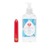 Lovehoney Magic Bullet Vibrator - Water Based Lube Gel 250ml