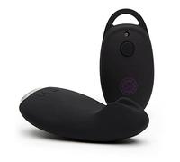 Lovehoney Black Mantric Rechargeable Remote Control Knicker Vibrator - Silicone - 10 Functions