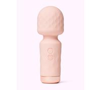 Lovehoney Mini Pink Silicone Wand Vibrator - Pink Pink