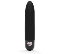Lovehoney Mini Thrill Bullet 10 Speed Vibrator Sex Toy for Women, Black | Rechargeable Clit Stimulator, Silicone, Powerful Vibration Modes, Adult Couples Sex Toys Massage Tool
