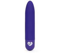Lovehoney Mini Thrill Rechargeable Silicone Bullet Vibrator - Purple Purple