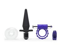 Lovehoney Best Night Ever Couple's Sex Toy Kit (5 Piece) - Purple Purple