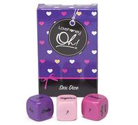 Lovehoney Oh! Adult Role Play Foreplay Dice Game for Couples - Pack of 3 | Small, Travel Friendly Date Night Couples Sex Game, Kinky Novelty Gift for Her, Valentines, Stocking Stuffer