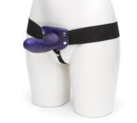 Lovehoney Perfect Partner Strap on 6-inch Silicone Dildo for Couples, Purple