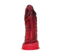 Lovehoney Pleasure Quest Fire Dragon 7-inch Suction Dildo, for Women