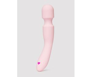 Lovehoney Pleasure Trip Silicone Rechargeable Wand Vibrator - Pink Pink