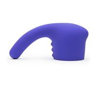 Lovehoney Purple Deluxe Wand Head Attachment G-Spot, Sleek Silicone | Waterproof