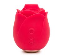 Lovehoney Rose Toy Clit Sucking Vibrator - Rechargeable 6 Speeds - Waterproof