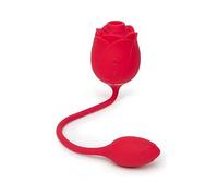 Lovehoney Rose Glow 2-in-1 Clitoral Suction Stimulator with Egg Vibrator, One Colour, Women One Colour