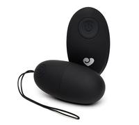 Lovehoney Secret Agent Remote Control Egg Vibrator for G Spot Sex Toy Black