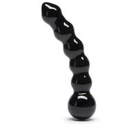 Lovehoney Sensual Glass Dildo, 7 inch Large Beaded Cock, Couples Sex Toy