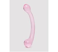 Lovehoney Sensual Glass Double-Ended G-Spot Dildo - Pink Pink