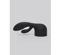 Lovehoney Silicone Rabbit Wand Attachment - Black Black