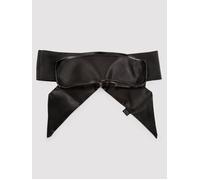 Lovehoney Silky Black Blindfold - Black Black
