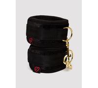 Lovehoney Soft Wrist Cuffs - Black Black