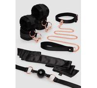 Lovehoney Sweet Restraint Recycled Couple's Bondage Kit (5 Piece) - Black Black