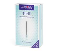 Lovehoney Thrill 10 Function Bullet Vibrator Aqua 1 Vibrator