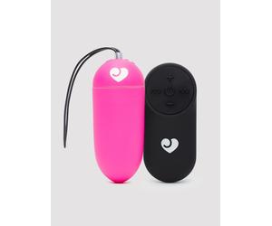 Lovehoney Top Secret Remote Control Large Love Egg - Pink Pink