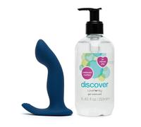 Lovehoney Vibrating Prostate Massager + Discover Water Based Lube
