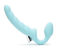 Lovehoney Vibrating Strapless Strap On - 6 inch Ribbed Dildo Vibrator Sex Toy