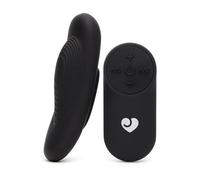 Lovehoney Wearable Panty Vibrator & Remote for Clitoral Stimulation, Black