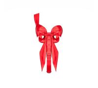 Lovehoney Women’s Naughty Satin Bow Lingerie | Naughty Knot Unwrap Me Sexy Body Bow | Christmas Costume | Gift | One Size | Red