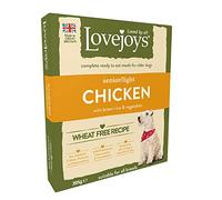 Lovejoys Complete Wet Senior Light Dog Food Chicken Rice and Vegetables, 395 g (Pack of 6)