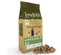 Lovejoys Hypoallergenic Complete Dry Senior Light Dog Food Lamb and Rice, 12 kg
