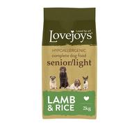 Lovejoys Light/Senior Dry Dog Food Hypoallergenic, Lamb & Rice, 2kg -