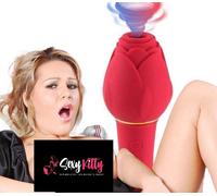 Lovehoney Rose G-Spot & Clit Sucker Sex Toy - Clitoris Suction Dual Pleasure