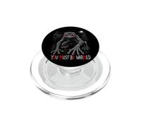 Loveland Frog You Must Be Warned Omen Warning Subliminal PopSockets PopGrip for MagSafe