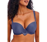 Loveland Moulded Plunge T-Shirt Bra - Boudoir Noir Freya Blue 30E