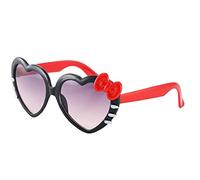 Lovelegis Black - Hello Kitty - Cat - Kitten - Sunglasses - Little girls and girls - Heart shape - Spring - Summer