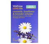 Lovelife Camomile, Limeflower & Lavender Infusion Tea Bags 20's Waitrose 30g