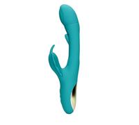 Loveline - butterfly, tongue vibrator (turquoise)