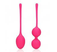Loveline Thumping Kegel Ball Set 2 Piece Pink Pelvic Floor Training Exercise Kit