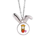 Loveliness Reference Monks Rabbit Necklace Pendant Bunny Animal Jewelry Gift