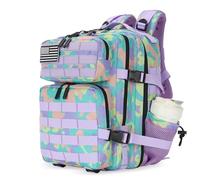 Lovelinks21 25L Tactical Backpack Waterproof Military Tactical Backpack for Men and Women Assault Pack Small Travel Backpack, Color Camo, S, Daypack Backpacks